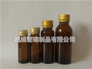 棕色钠钙口服液玻璃瓶