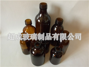 棕色药用玻璃瓶